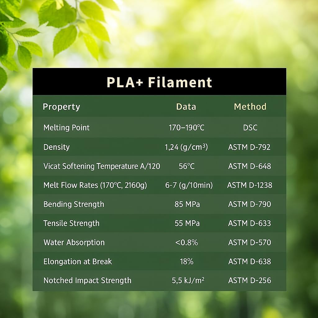 PLA Filament 1.75mm PLA+PRO Bundle 2 Pack-White PLA+ 3D Printer Filament 1kg Each, Made with Food-Contact Compliant Raw Materials, Strong Layer Adhesion, High-Speed 60-500mm/s Printing