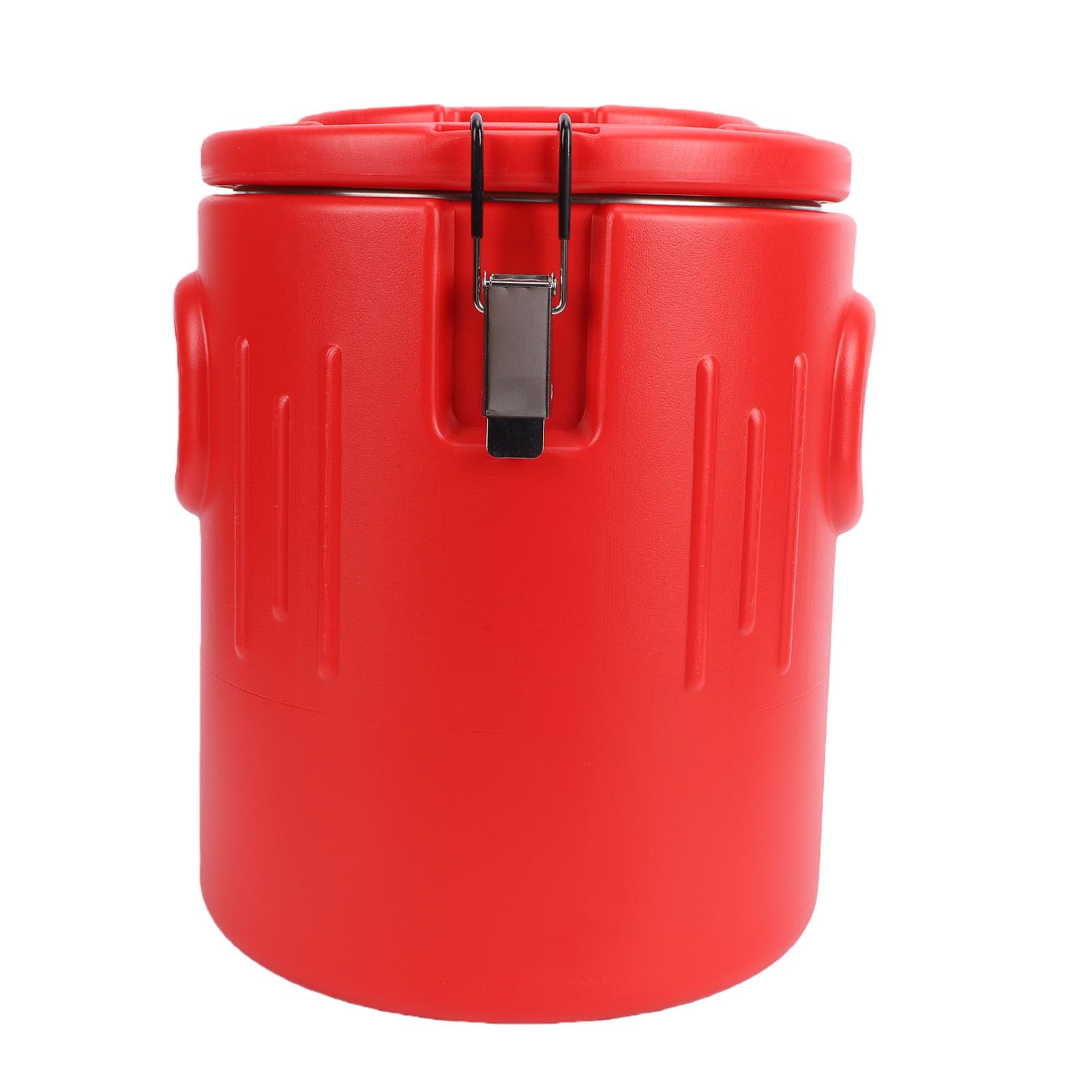 ASHATA Contenedor de Alimentos Aislado de 20 litros con Diseño a Prueba de Fugas Contenedor de Bebidas Térmicas Portátil para Picnics o Catering de Acero Inoxidable Rojo