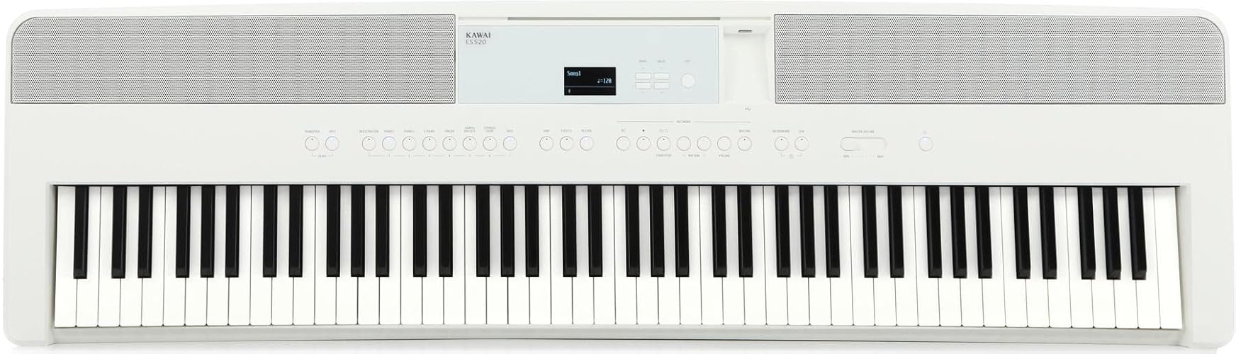 Kawai ES520 88-key Digital Piano with Speakers - White