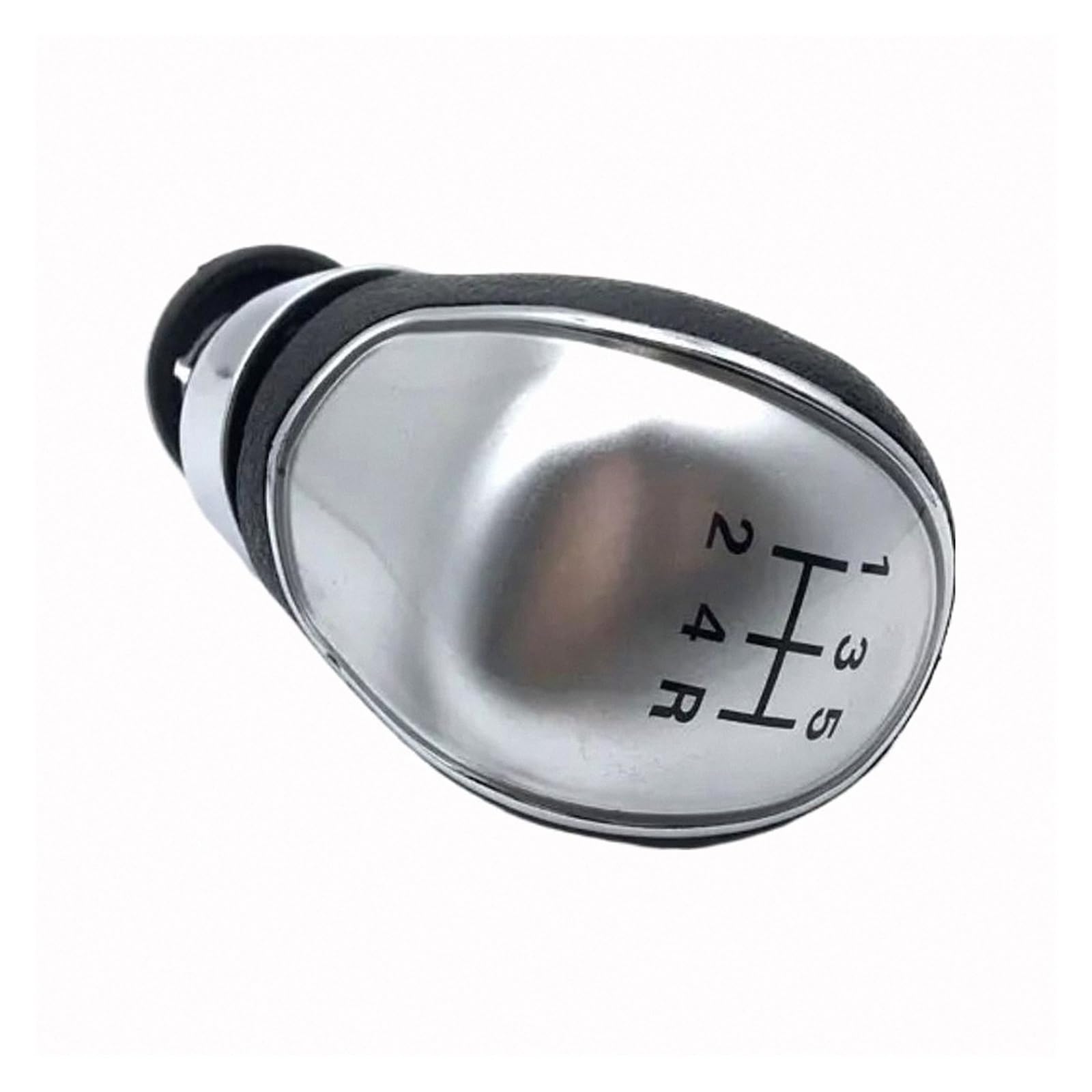 Glblpexelr Silver 5Speed Shift Knob For Focus 2 Mk2 Fl Mk3 Mk4 Mk7 For Mondeo Kuga Galaxy Stylish
