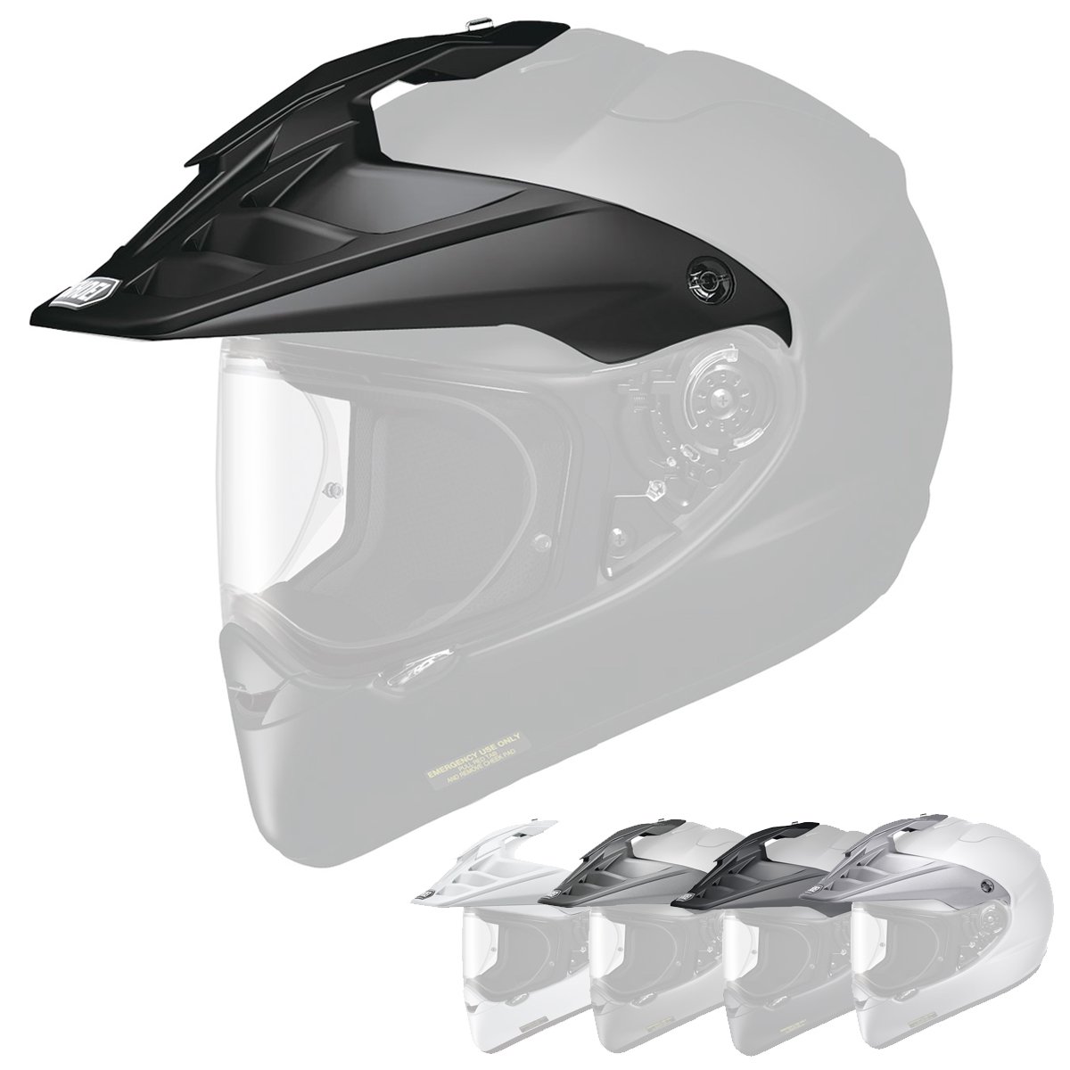 Amazon.co.jp: Shoei Hornet X2 V-460 バイザー : 車＆バイク