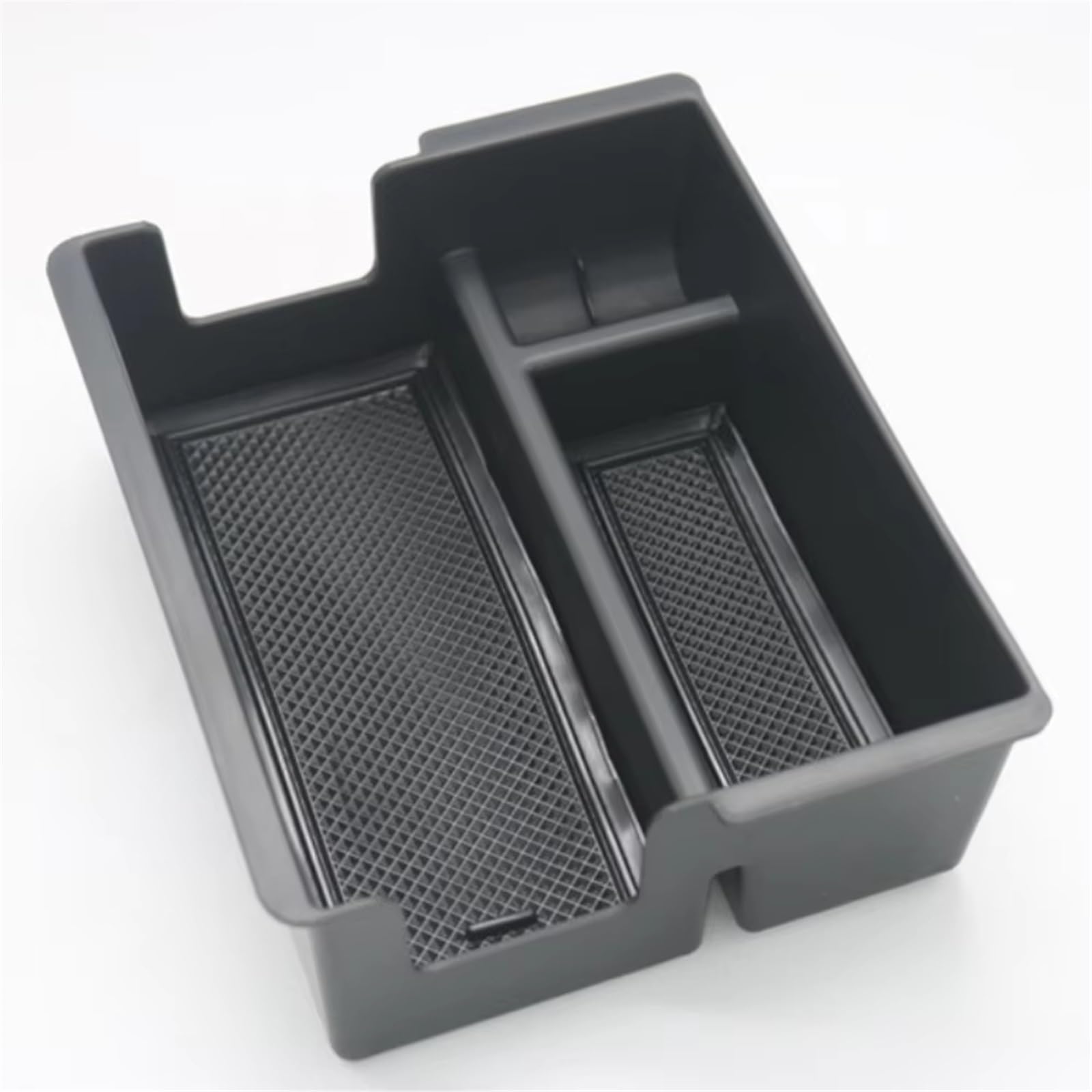 HNDZCYSMGS Boot Organiser Compatible With Isuzu For D-Max 2021-2023 Car Center Console Organizer Tray Interior Armrest Insert Secondary Storage Box Black