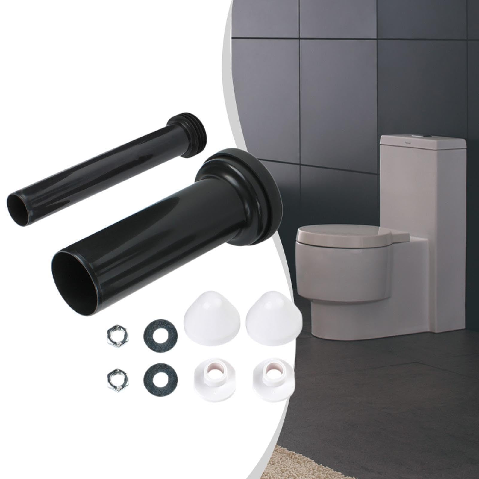 El kit de conexión de inodoro montado en la pared incluye juego para colgar bidés bidés mangueras de drenaje y llenado wiSeals accesorios de fontanería para una fácil instalación