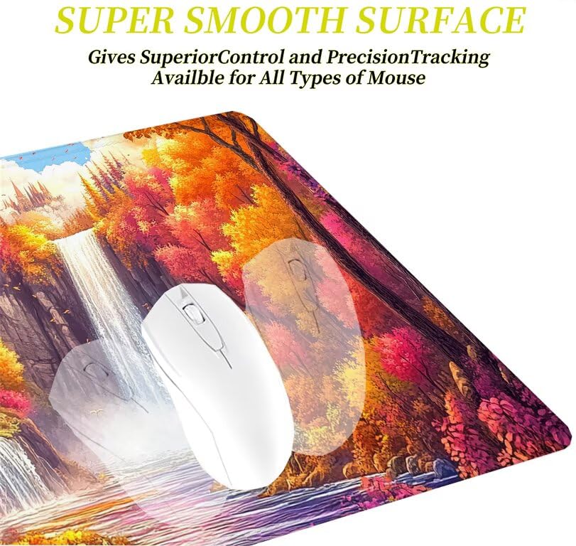 Tapis de souris XXL antidérapant pour éviter les glissements de clavier
