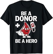 Save Lives Donate Blood Donor Awareness Community Health T-Shirt