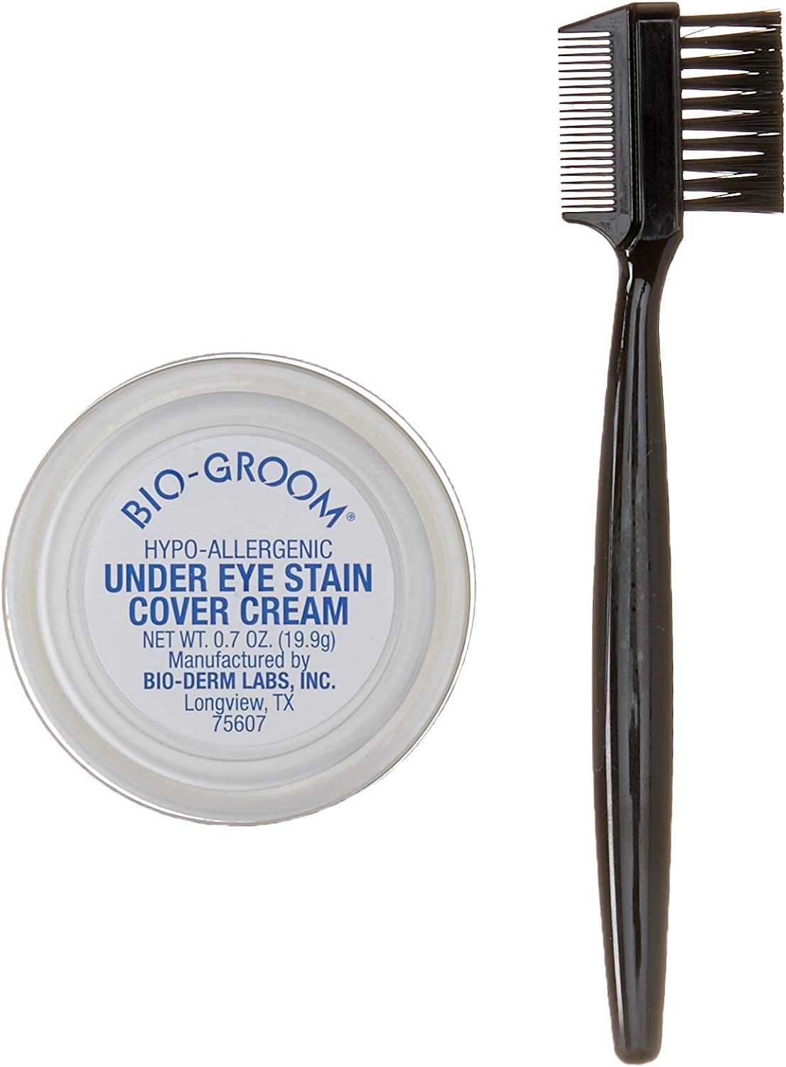 Bio-Groom Stain Free Hypo-Allergenic Under Eye Stain Cover Cream White