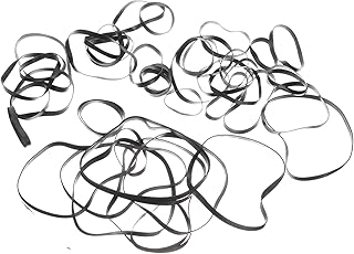 SUPVOX Cassette Belts 50pcs Cassette Cassette Tape Recorder Belt Cassette Rubber Belts Tape Belts Recorder Rubber Belts Recorder Karate Belts Cassette Recorder Repair Dvd