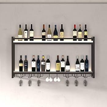 ウィスキー/ワイングラス ラック 壁掛けも可能 ウィスキー/ワイングラス ラック 壁掛けも可能