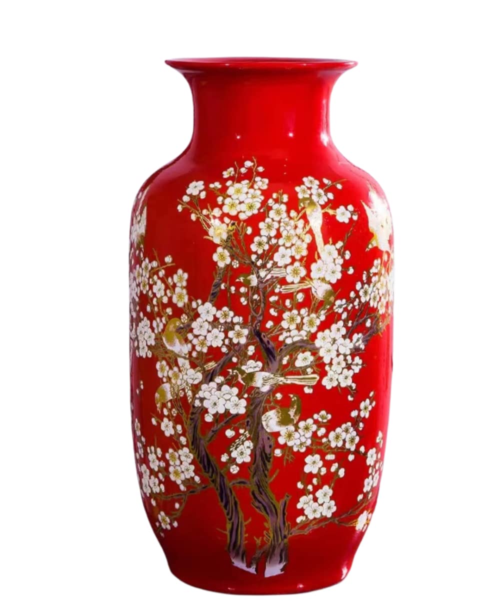 は*み様 中国　花瓶 Amazon.co.jp: 中国のセラミック花瓶白大型中国の花瓶磁器の花の