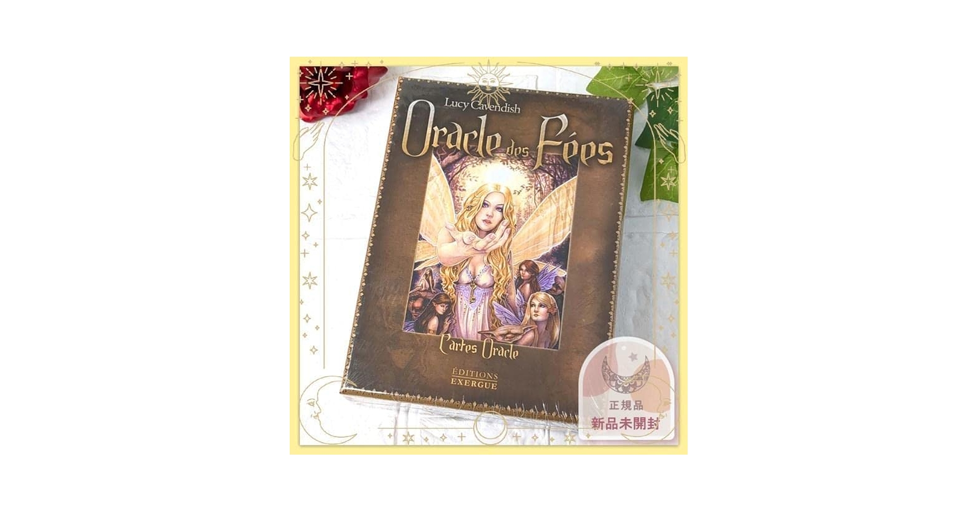【正規品オラクルカード】美麗イラスト✨幻想的で美しい妖精たちのオラクル／金縁 Amazon.co.jp: レア海外美麗デッキ幻想的で美しい妖精たち
