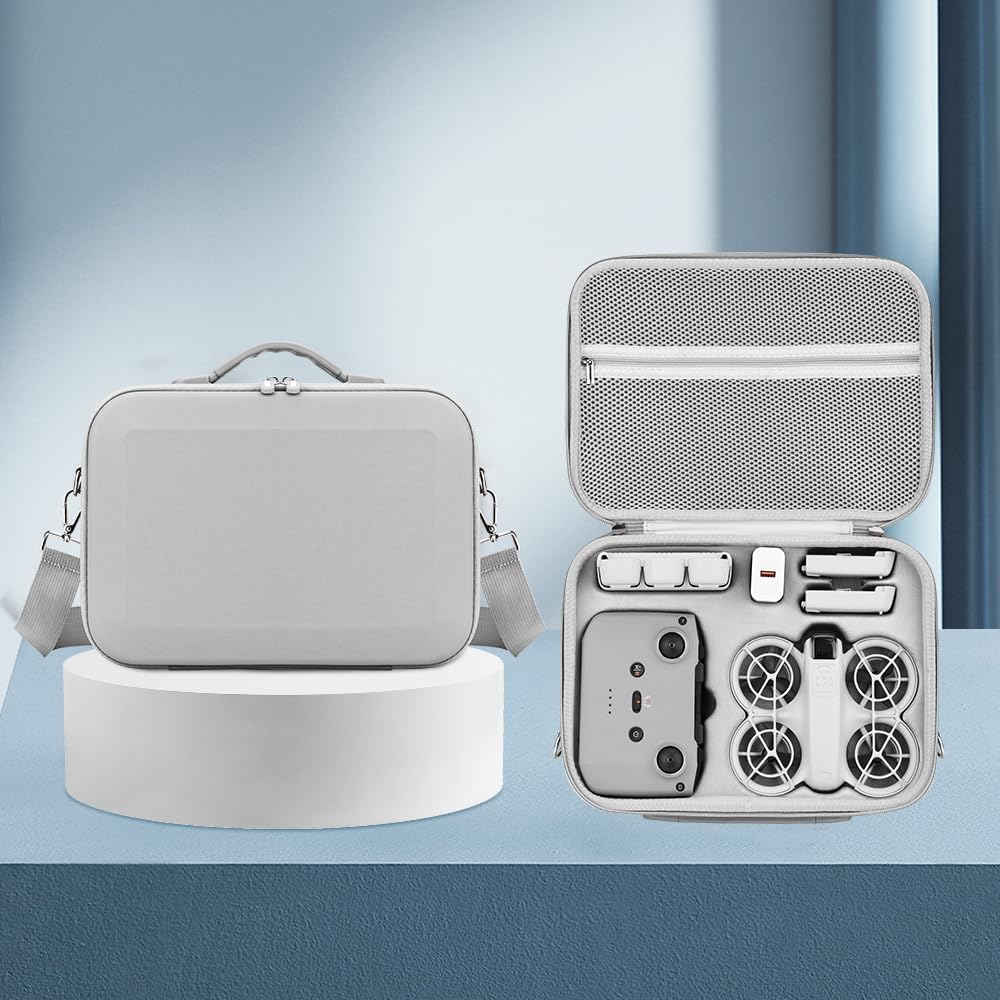 Case Portatile DJI Neo Grey Accompagnata Cinghia - Dettaglio
