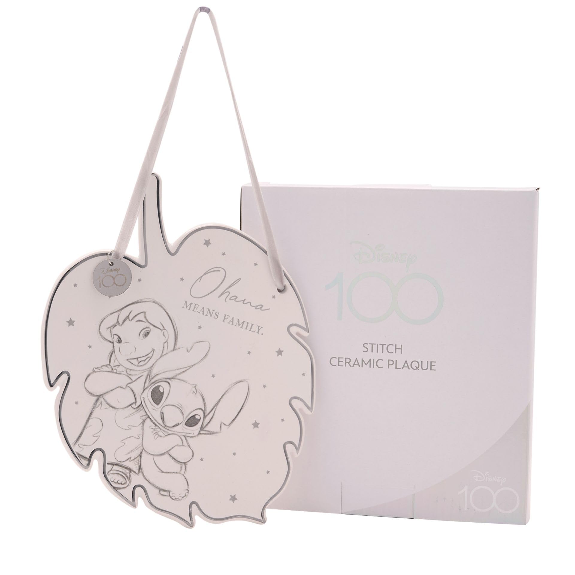 Widdop And Co Disney 100 Ceramic Plaque - Stitch