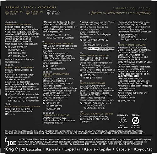 Café Capsules Or Absolu Intensité 9 Compatibles Nespresso 'or La Boite De 20 Capsules - vue 4