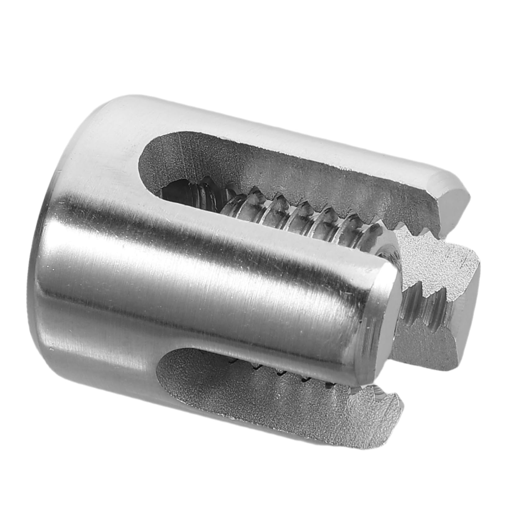 DOITOOL Stainless Steel Wire Rope Clip Wall Clips for Cords Wire Clips Fence Wire Clamps Cross Cable Clamps Easy Install Secure Lock for Outdoor Use