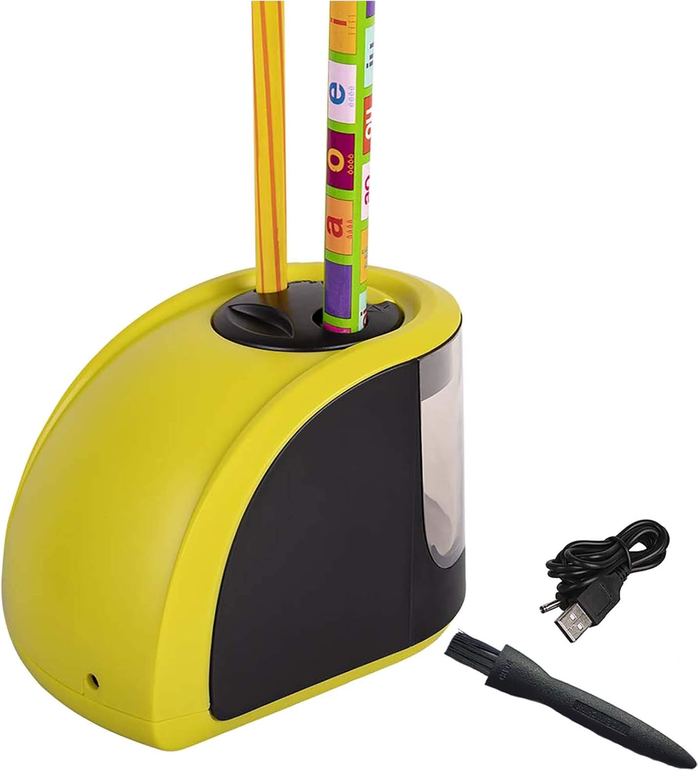 Electric Pencil Sharpener,2 Hole Portable Sharpener,USB