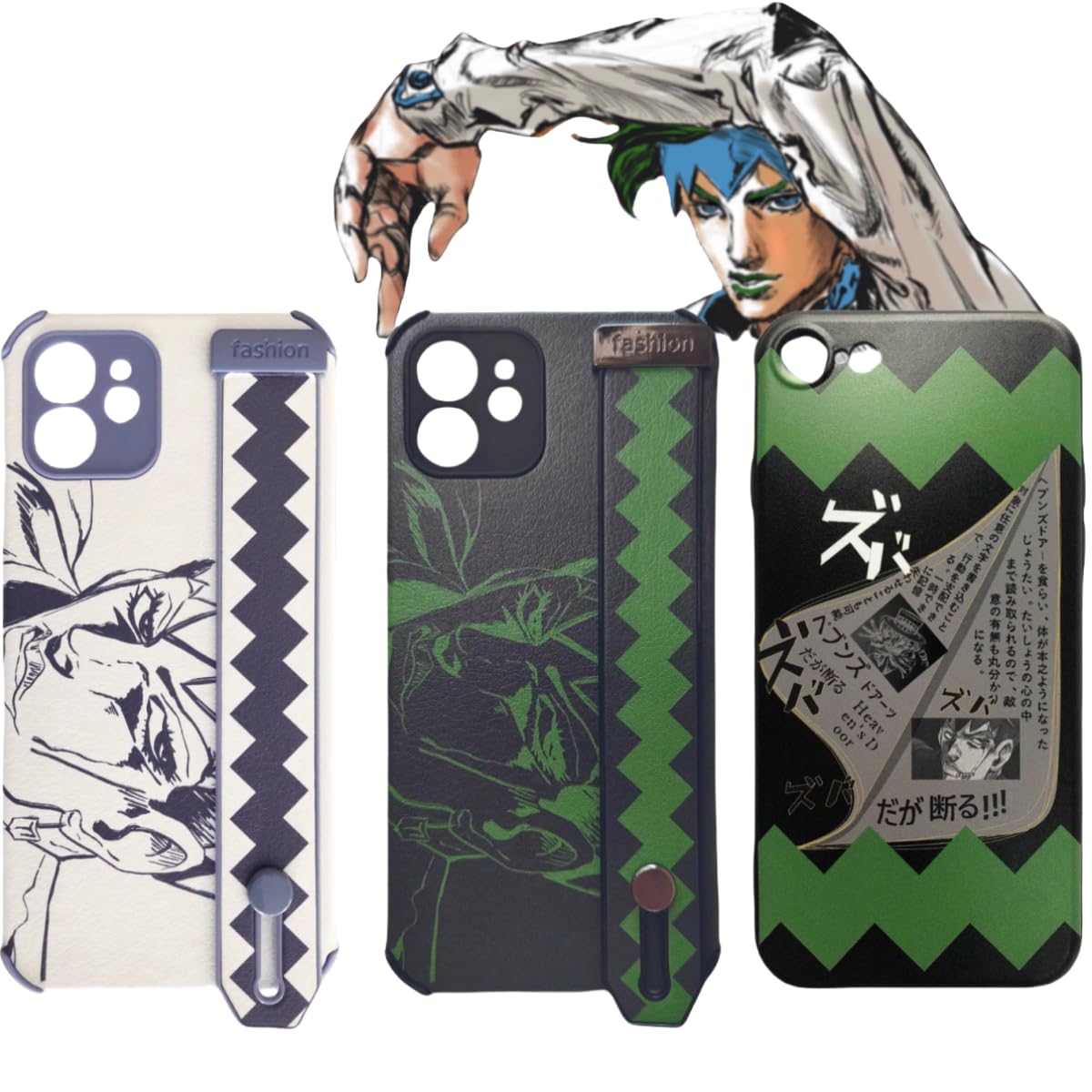 Amazon.co.jp: ジョジョの奇妙な冒険 スマホケース 岸辺 露伴