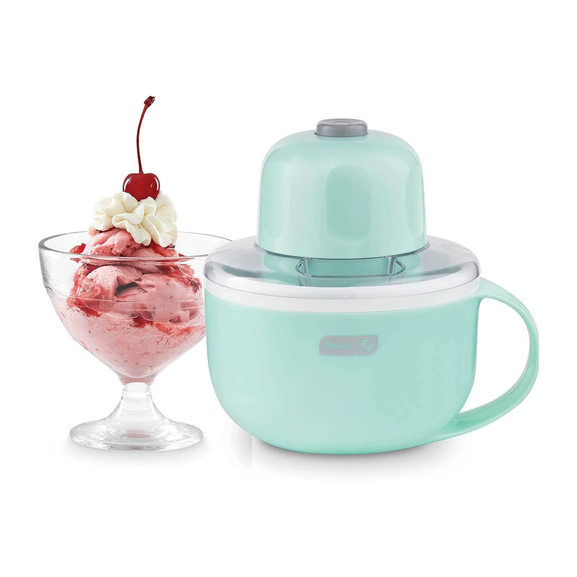 DASH My Mug Ice Cream Maker, for Ice Cream, Gelato, Sorbet, Frozen Yogurt, and Custom Mix-Ins