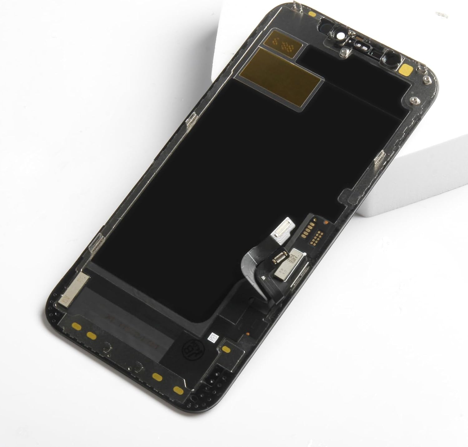 Hard OLED for iPhone 12/12 Pro LCD Replacement with Ear Speaker Proximity Sensor 6.1 inch [OLED,NOT LCD] LCD Display Touch Digitizer Screen Assembly A2403 A2172 A2402 A2404 with Tools