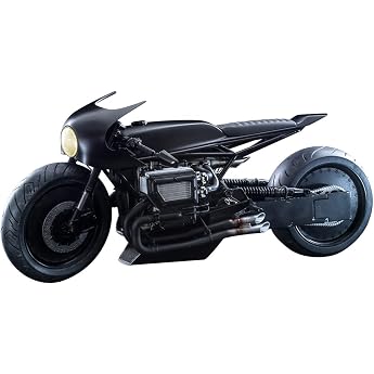 Movie Masterpiece THE BATMAN - The Batman - Batcycle 1/6 Scale Vehicle Black