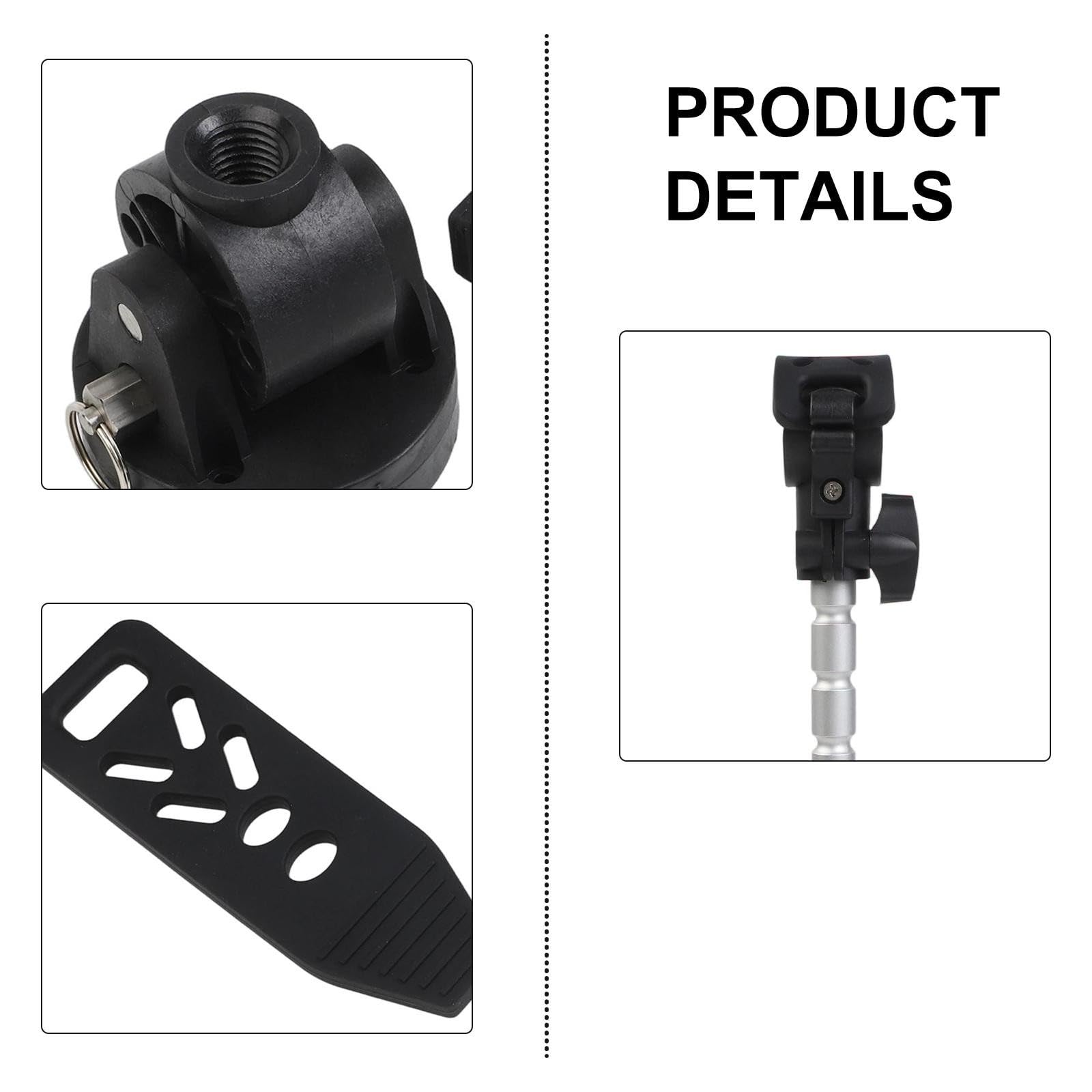 Moteur de pêche à la traîne réglable à 180 degrés pour support stabilisateur pour moteurs Minn Kota Bow-Mount (2007C2023), 304 pour acier inoxydable pour aluminium de qualité marine