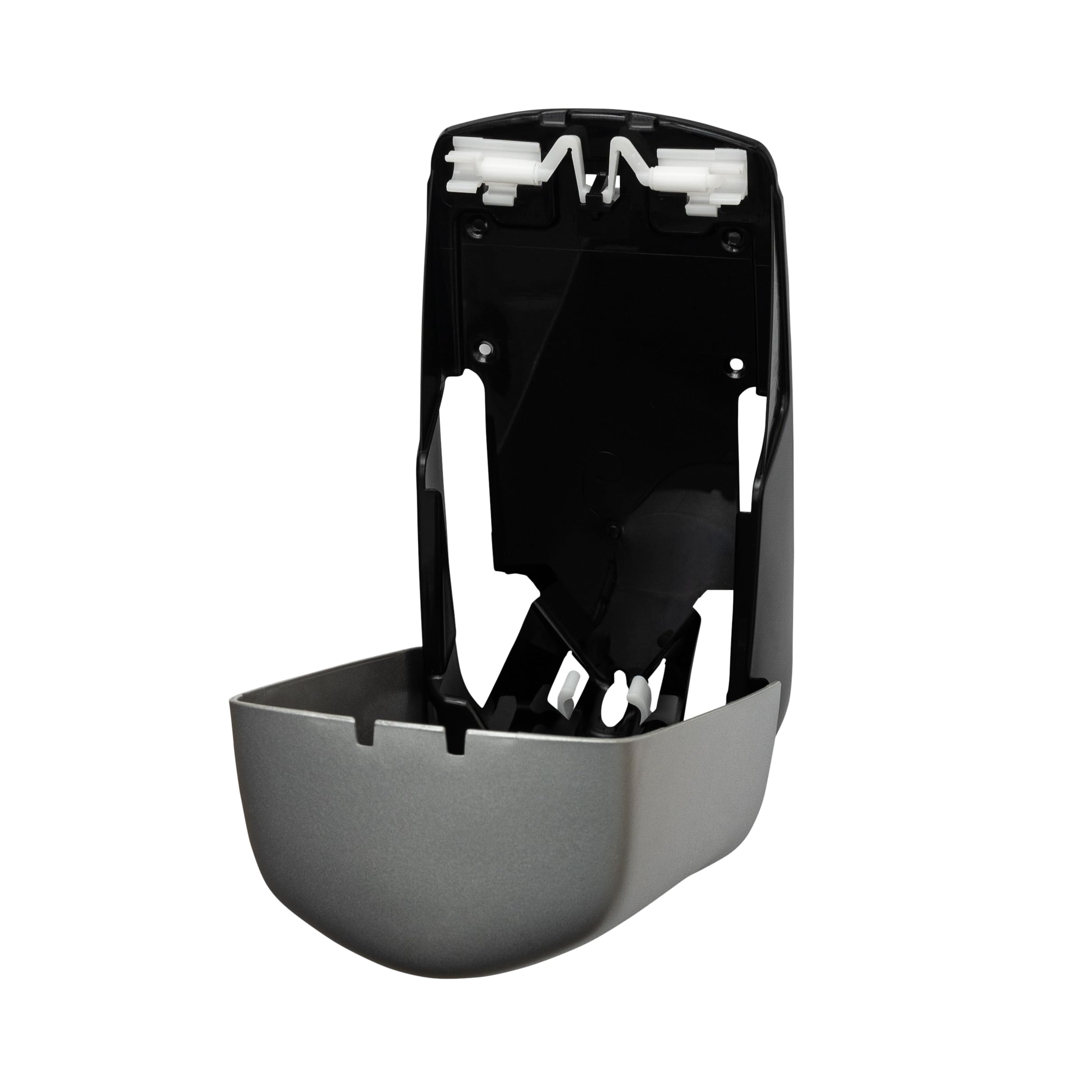 Jofel - Distributore di sapone a parete, ricaricabile con sapone liquido, capacità 1L, distributore di sapone per il bagno, corpo robusto in ABS, antigoccia e anticorrosione, Valor AC27350