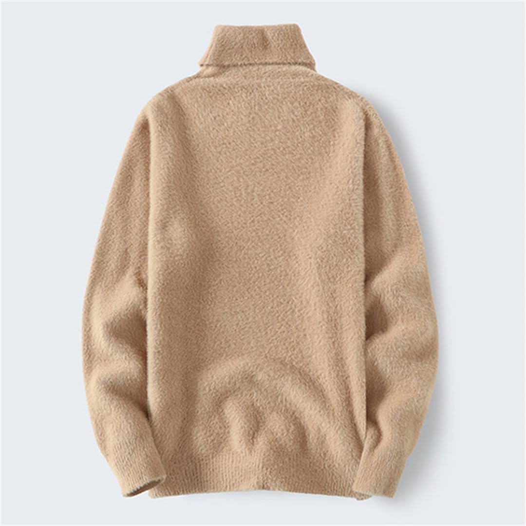 Autunno Inverno Uomo Pullover Lavorato A Maglia Maglioni Lavorati A Maglia Casual Pullover in Pile Imitazione Visone