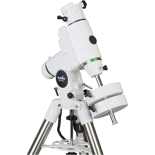 Sky-Watcher HEQ5 – Fully Computerized GoTo German Equatorial Telescope Mount – Motorized Astrophotography Mount with 42,000 Object Database,White