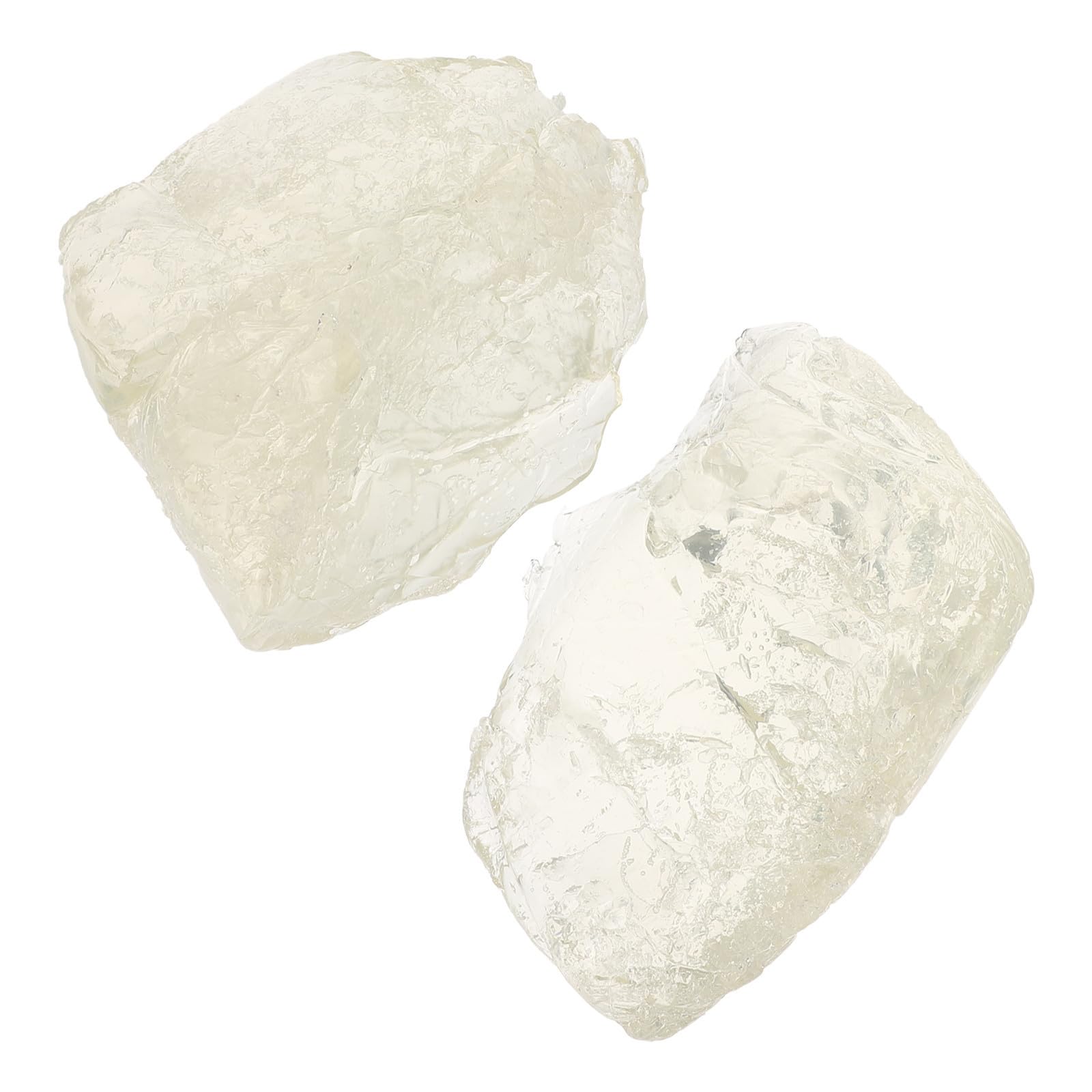 CHILDWEET Transparentes Gelwachs 1kg für Selbstgemacht Kristallkerzenbecher