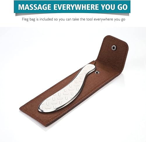 Miniatura 5 de Herramientas Gua Sha, herramienta de masaje de raspado de acero inoxidable, herramientas IASTM, herramientas de raspado miofascial para terapia