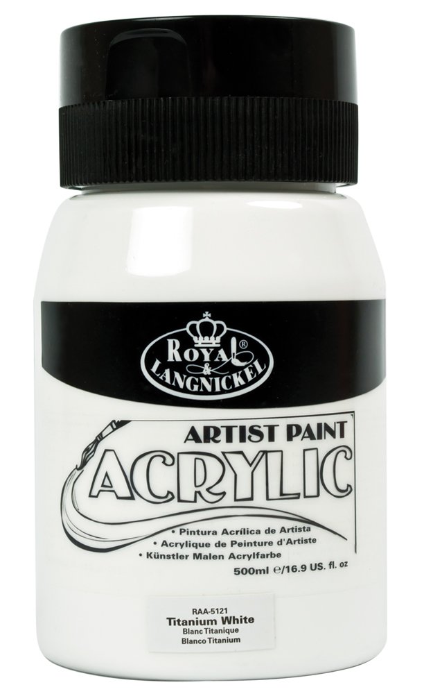ARTST ACRYL 500ML TITM WHT