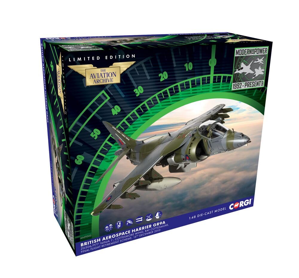 その他 Prince HARRIER 16 GAUGE1.29 Amazon.com: Corgi AA29302 British Aerospace Harrier GR9A, ZG506