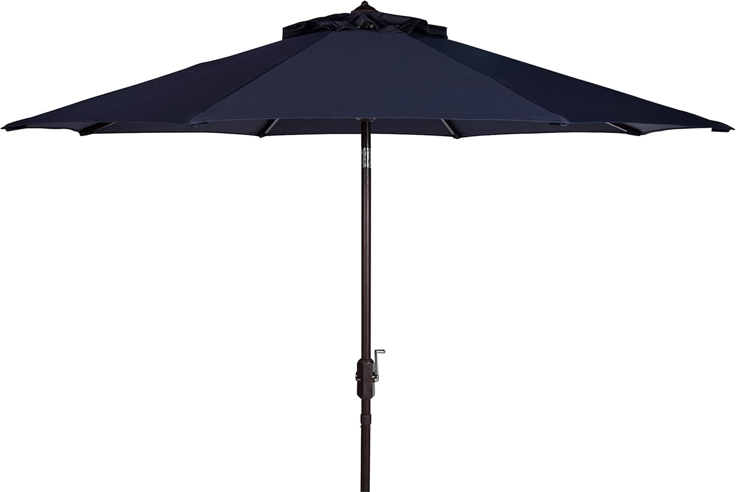 SAFAVIEH Outdoor Collection Ortega Auto Tilt Crank Umbrella