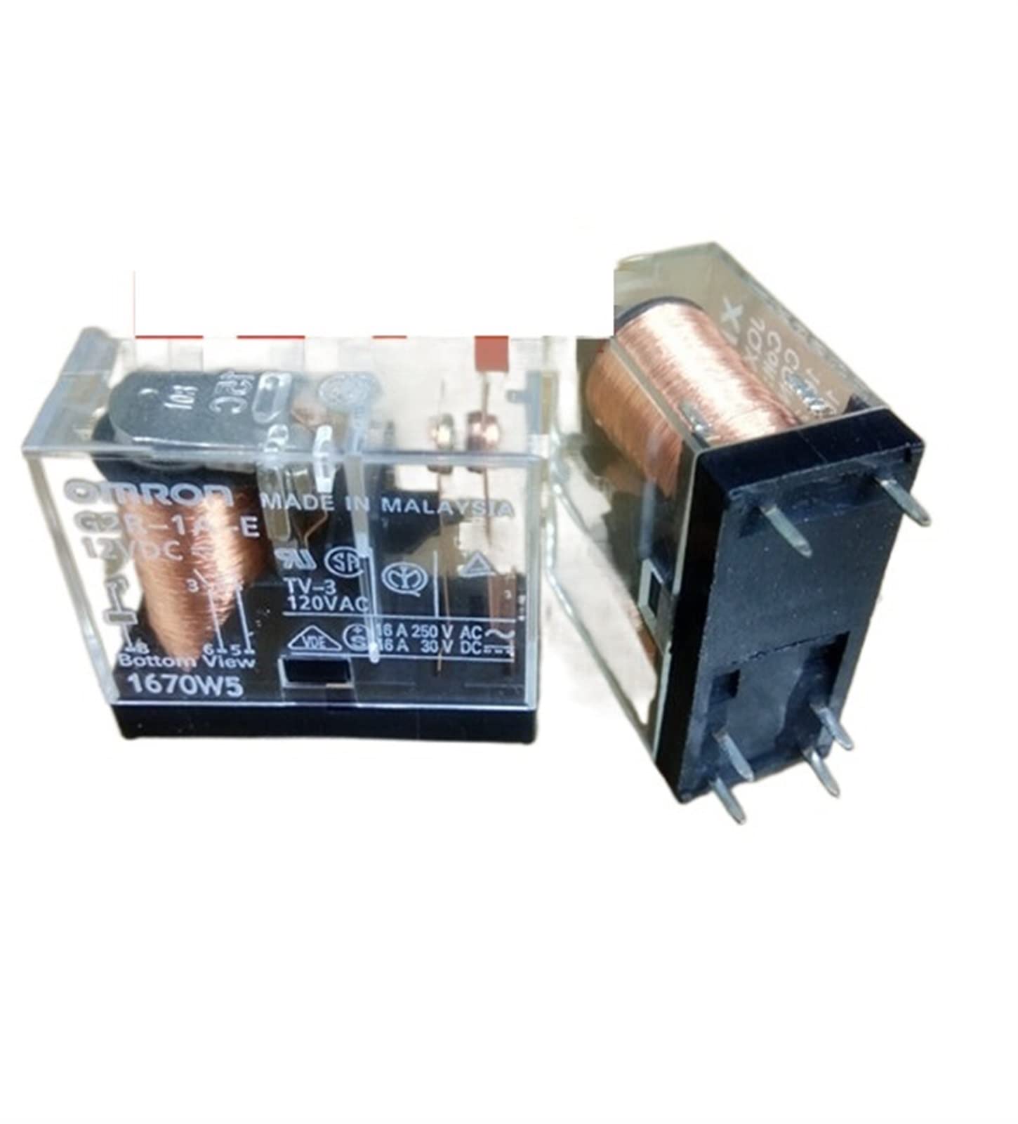 5 relés G2R-1A-E-12VDC G2R-1A-E 12VDC G2R1AE-12VDC G2R1AE G2R-1A G2R DC12V 12VDC 12 V DIP6 G2R1AE (Size : One Size)