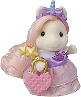 Vista 9 de Calico Critters Pony's Vanity Dresser Set, juego de casa de muñecas con figura y accesorios