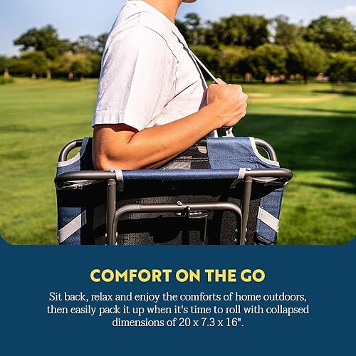 Miniatura 5 de GCI Outdoor Silla de estadio Big Comfort con respaldo ajustable