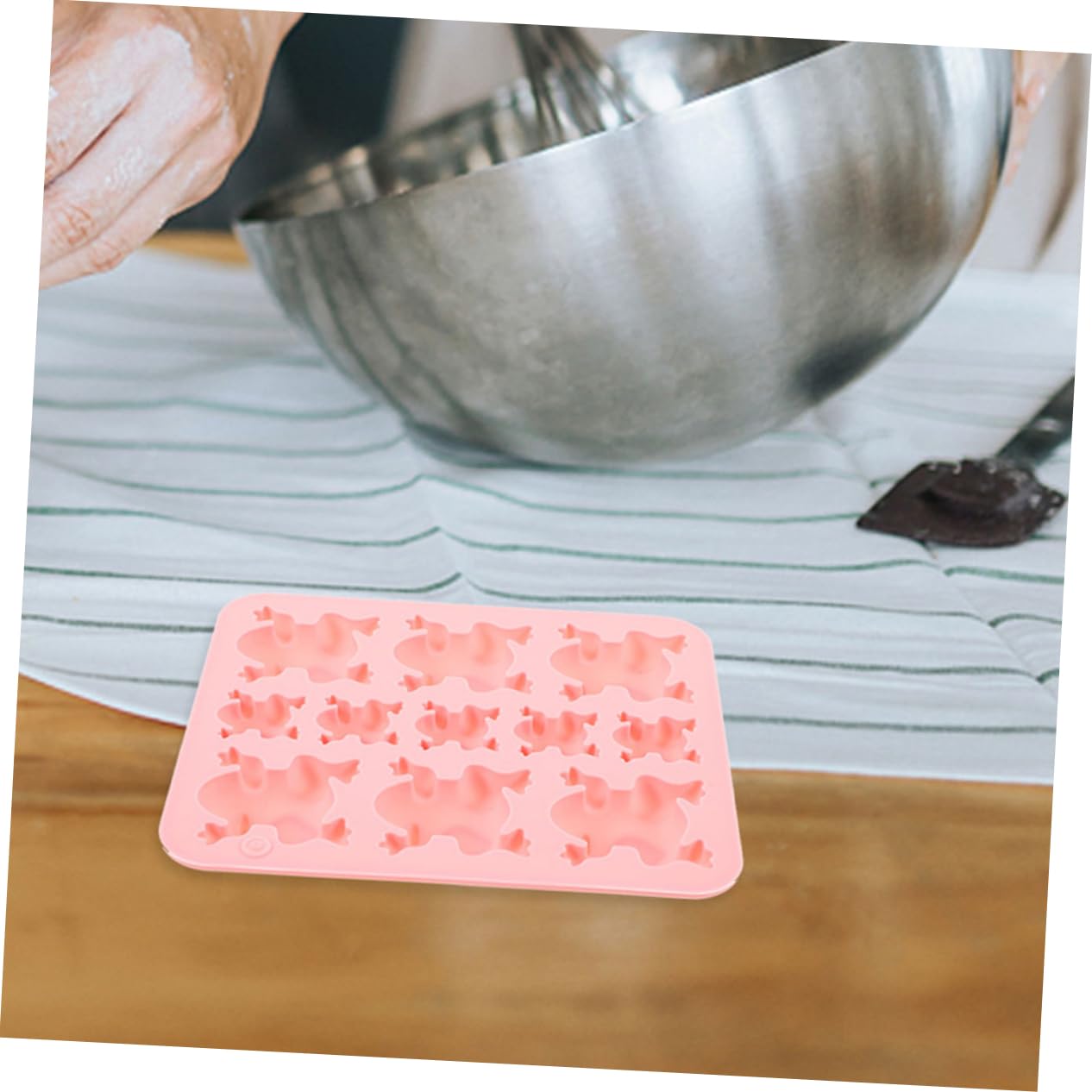 SHINEOFI 10pièces Moule Forme De Grenouille Pour Chocolat Bonbons Et Desserts Pour Pâtisserie Fêtes