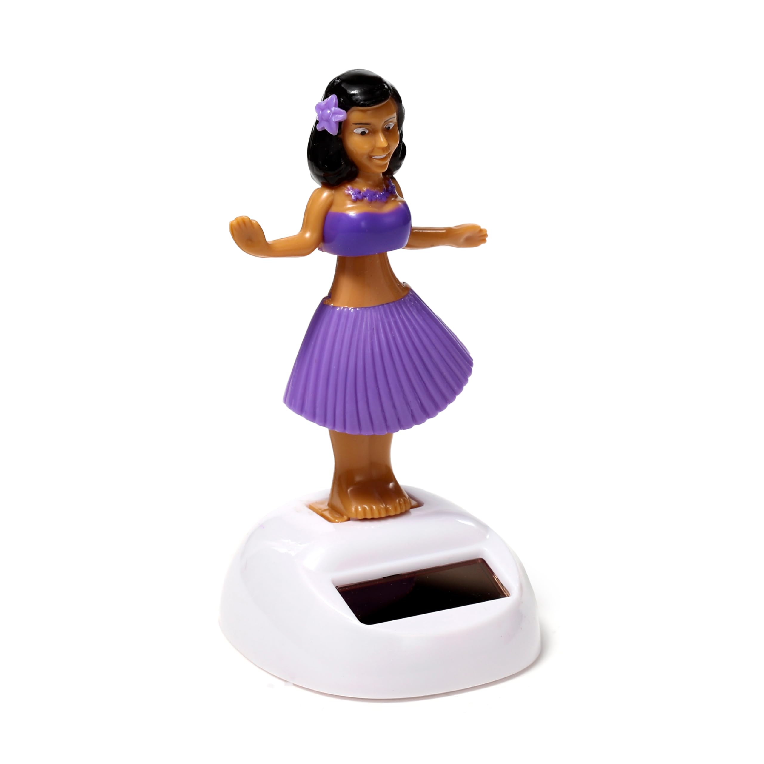 Puckator FF44 - Soprammobile Alimentato ad energia Solare, a Forma di Ballerina polinesiana 6 x 6 x 10 cm