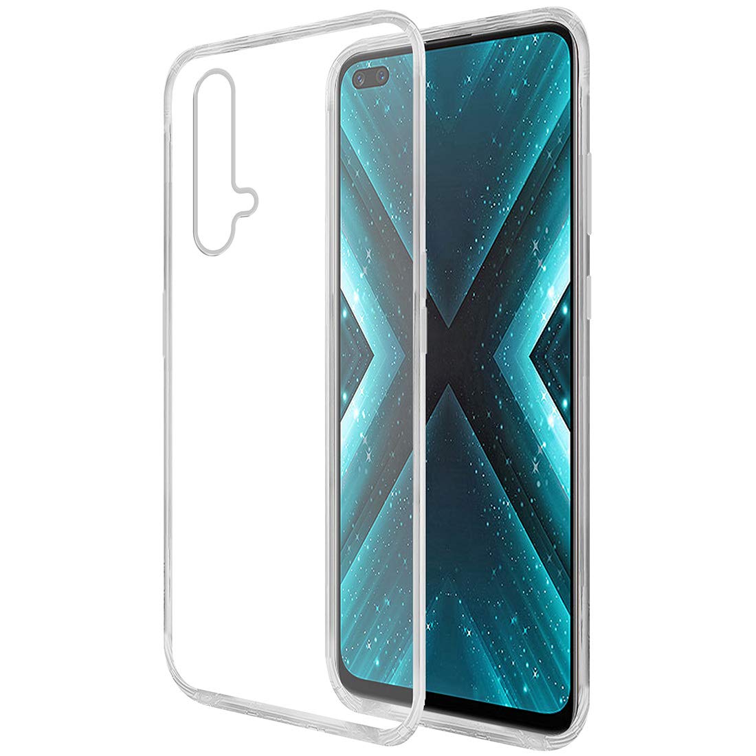 Amazon Brand - Solimo Silicone Mobile Cover for Realme X3 / Realme X3 Superzoom (Soft & Shockproof Back Case with Inbuilt Cushioned Edges), Transparent (B08C5WF1N1) Amazon Price History, Amazon Price Tracker