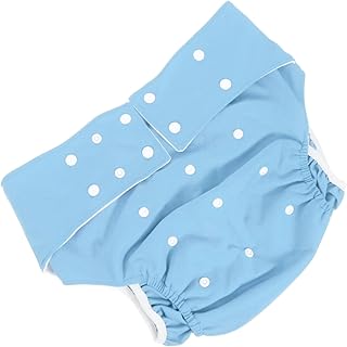 ULTECHNOVO 1 Peça Fralda Para Adultos Calças De Natação Fralda De Pano Dobrável Para Adultos Fralda De Pano Para Adultos Fralda Lavável Calças De Fraldas Reutilizáveis Incontinência Zag À