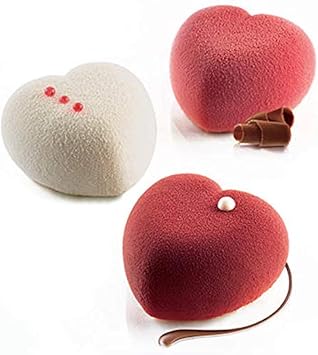 Silikomart Amorini Silicone Heart Mold with Cutter - Thumbnail 3