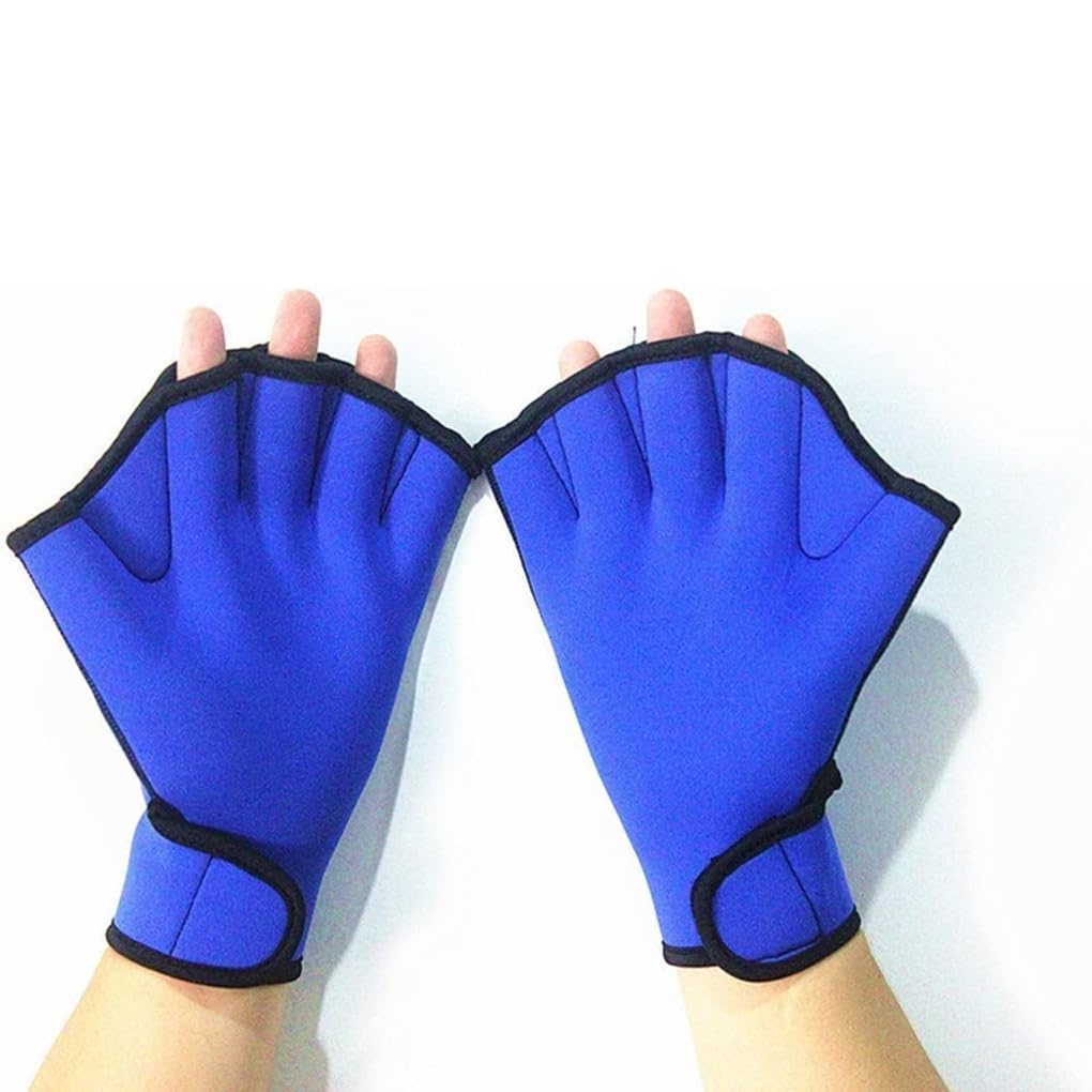 Expérience de natation avec ces gants palmés haute performance et durabilité en caoutchouc néoprène, gants aquatiques résistants aux UV