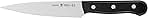 HENCKELS Solution Razor-Sharp 6-inch Utility Knife, Tomato Knife, German Engineered Informed by 100+ Years of Mastery, Black/Stainless Steel