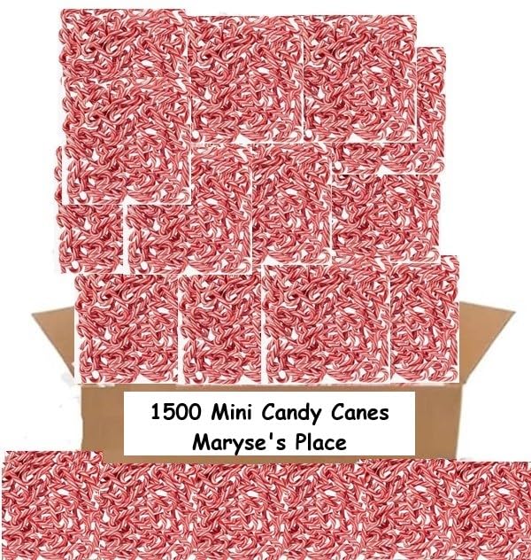 Mini Candy Canes ( 1500 Mini Candy Canes ) Mini Candy