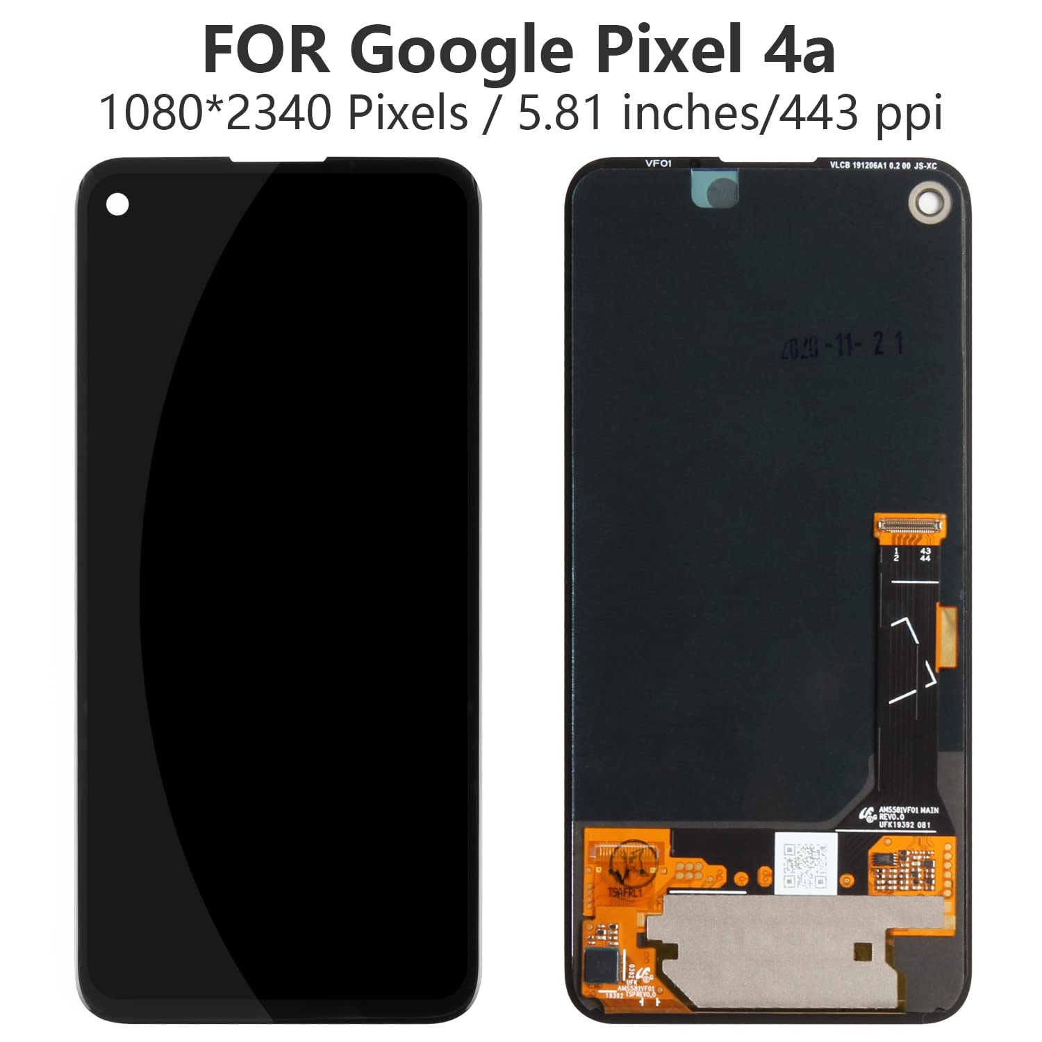 Amazon.com: Pixel 4A Screen Replacement OLED for Google Pixel 4A