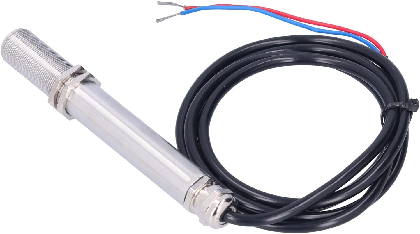 Temperature Sensor Probe, Non Contact Stainless Steel 4‑20mA Output Infrared Temp