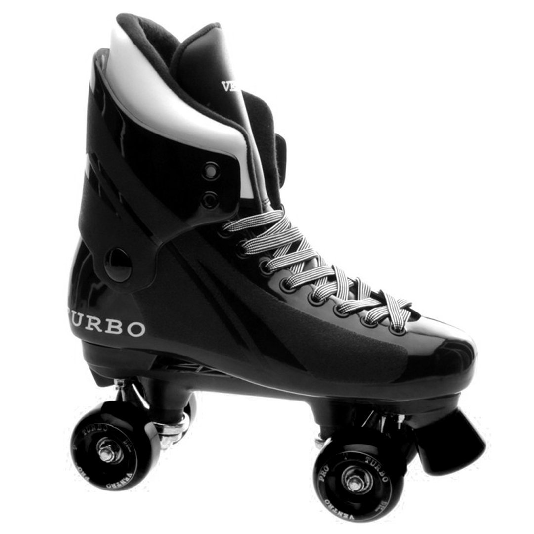 Turbo VT01 Quad Roller Skates Black Size 2 UK