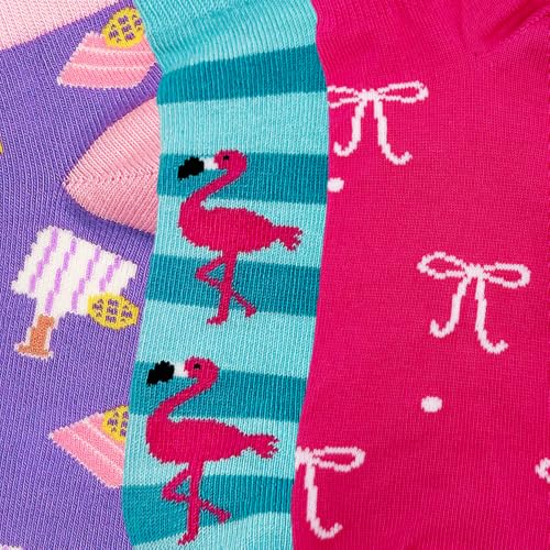 Image of Mint & Oak Low Cut Ankle Women Socks, Christmas Gift Quirky Socks For Friends, Cute Funky Socks, Christmas Secret Santa Gifts For Women