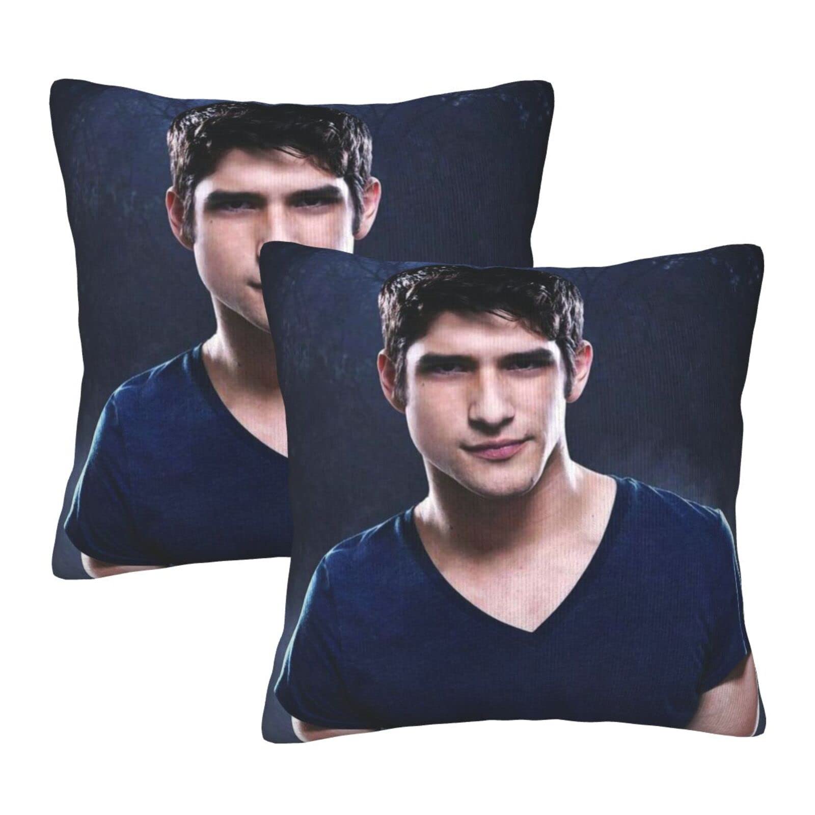 Tyler Actor Posey Square Pillowcases 2 Pack Both Sides Print Plush Pillow Case Decorative Throw Pillow Covers For Sofa Bedroom Car