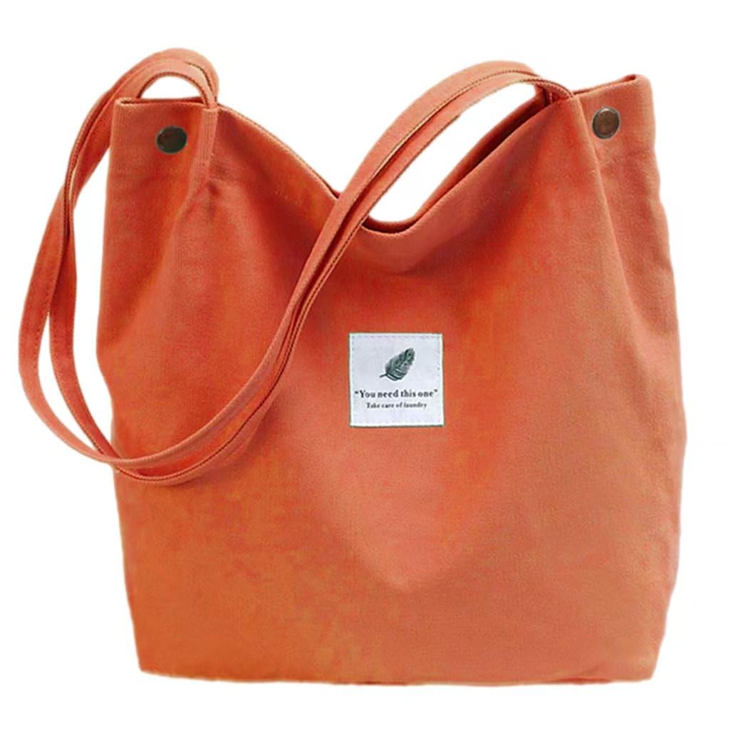 oukesin Borsa a tracolla in tela da donna borsa a tracolla grande capacità turismo scolastico casual