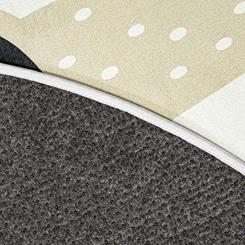 Paco Home Tappeto Bambini Cameretta Rotondo